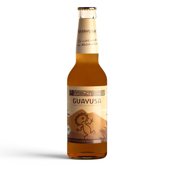Guayusa Erfrischungstee in der handlichen 0,33l Flasche